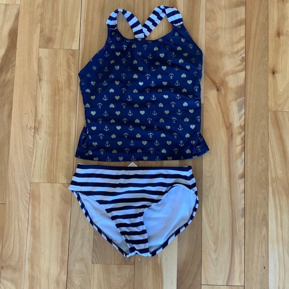 Cat and Jack Girls L Bathing Suit